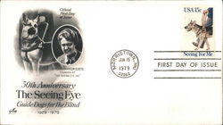 50th Anniversary The Seeing Eye Guide Dogs for the Blind 1929-1979 First Day Cover