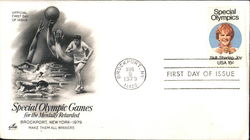 Special Olympic Games for the Mentally Retarded Brockport, New York 1979 First Day Covers First Day Cover First Day Cover First Day Cover