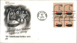 America's Light Sustained by Love of Liberty 50¢ Americana Series - 1979 First Day Covers First Day Cover First Day Cover First Day Cover