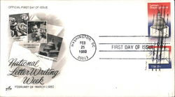 National Letter Writing Week First Day Cover