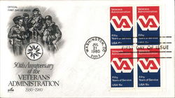 50th Anniversary of the Veterans Administration First Day Cover