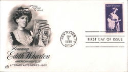 Honoring Edith Wharton First Day Cover