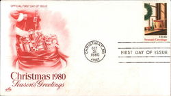 Christmas 1980 First Day Cover