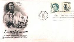 Rachel L. Carson - Author of Silent Spring First Day Cover