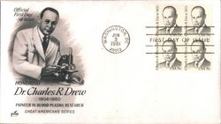 Honoring Dr. Charles R. Drew 1904-1950 First Day Covers First Day Cover First Day Cover First Day Cover