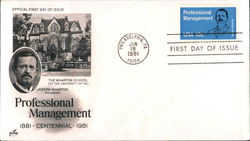 Professional Management - 1881 Centennial 1981 First Day Covers First Day Cover First Day Cover First Day Cover