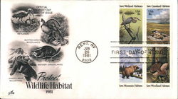 Protect Wildlife Habitat First Day Covers First Day Cover First Day Cover First Day Cover