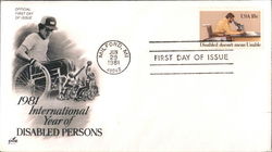 1981 International Year of Disabled Persons First Day Covers First Day Cover First Day Cover First Day Cover