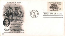 Frederic Remington First Day Covers First Day Cover First Day Cover First Day Cover