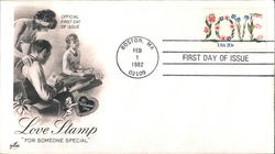 Love Stamp First Day Covers First Day Cover First Day Cover First Day Cover