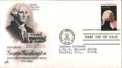 Honoring George Washington First Day Covers First Day Cover First Day Cover First Day Cover