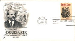 Honoring Horatio Alger First Day Covers First Day Cover First Day Cover First Day Cover