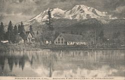 View of Mount Shasta Postcard