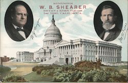 Remember W.B. Shearer, 1st District, California Bryan Kern Political Postcard Postcard Postcard