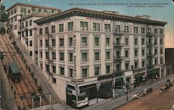 Hotel Broadway Los Angeles, CA Postcard Postcard Postcard