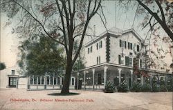 Belmont Mansion - Fairmount Park Postcard