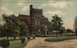 General Library Building, University of Pennsylvania Postcard