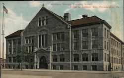 Southern Manual Training School, Broad & Jackson Sts. Postcard