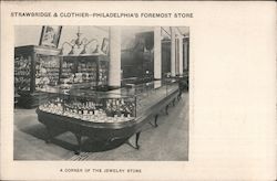 Strawbridge & Clothier, A Corner of the Jewelry Store Philadelphia, PA Postcard Postcard Postcard