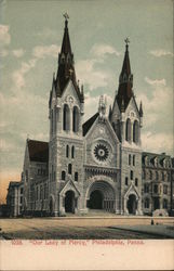 Our Lady of Mercy Philadelphia, PA Postcard Postcard Postcard