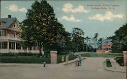 Beech Court, First Avenue Postcard