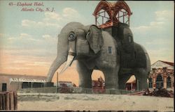 Elephant Hotel Atlantic City, NJ Postcard Postcard Postcard