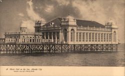 Music Hall on the Sea Atlantic City, NJ Postcard Postcard Postcard