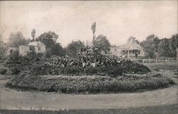 Gardens, Skalla Park Washington, NJ Postcard Postcard Postcard