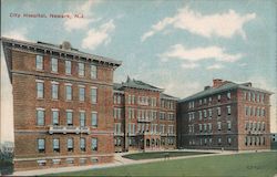 City Hospital Newark, NJ Postcard Postcard Postcard