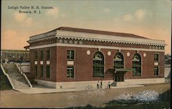 Lehigh Valley R.R. Station Postcard