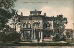 University School Bridgeport, CT Postcard Postcard Postcard