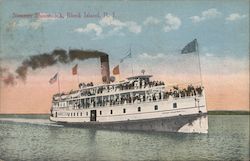 Steamer Shinnecock Postcard