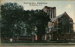 Russell Sage Church, Memorial Present Postcard