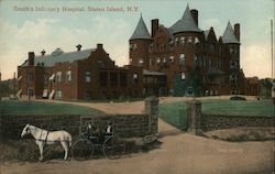 Smith's Infirmary Hospital Staten Island, NY Postcard Postcard Postcard