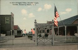 A View of Eagan Villas, Dorothy Court, Seaside Rockaway Beach, NY Postcard Postcard Postcard