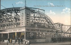 The Thriller, Seas Side Rockaway Beach, NY Postcard Postcard Postcard