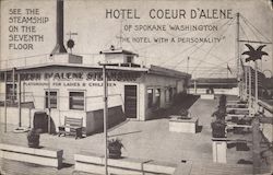 Hotel Coeur d'Alene Spokane, WA Postcard Postcard Postcard