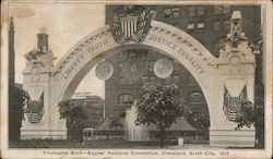 Triumphal Arch, Eatles' National Convention Postcard