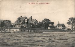 The Gables, Fort Trumbull Beach Milford, CT Postcard Postcard Postcard