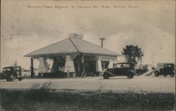 Renners Camp Service Station Clarence, MO Postcard Postcard Postcard