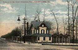 Entrance to the Great Allentown Fair Pennsylvania Postcard Postcard Postcard