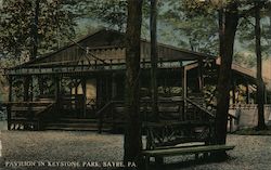 Pavilion in Keystone Park Postcard