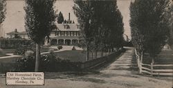 Old Homestead Farm, Hershey Chocolate Co. Pennsylvania Postcard Postcard Postcard