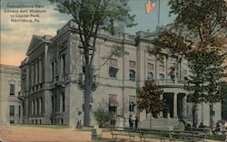 Pennsylvania State Library and Museum in Capitol Park Harrisburg, PA Postcard Postcard Postcard