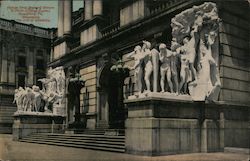 George Grey Barnard Statues Postcard