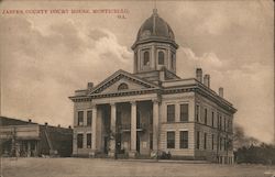 Jasper County Court House Monticello, GA Postcard Postcard Postcard