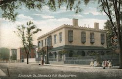 Sherman's Old Headquarters Postcard