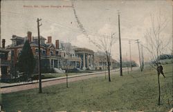 Upper Georgia Avenue Macon, GA Postcard Postcard Postcard