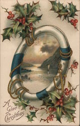 A Glad Christmas Postcard Postcard Postcard