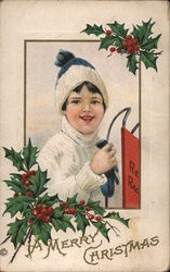 A Merry Christmas Postcard